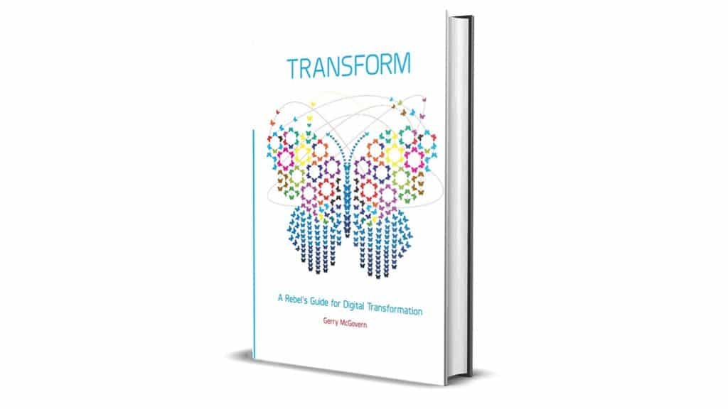 Book Review: Transform by Gerry McGovern